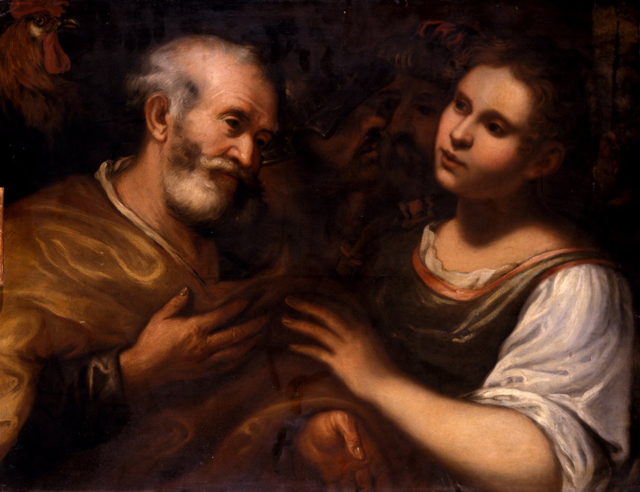 Sankt Peter og Maria Magdalene, ca. 1600 af German School