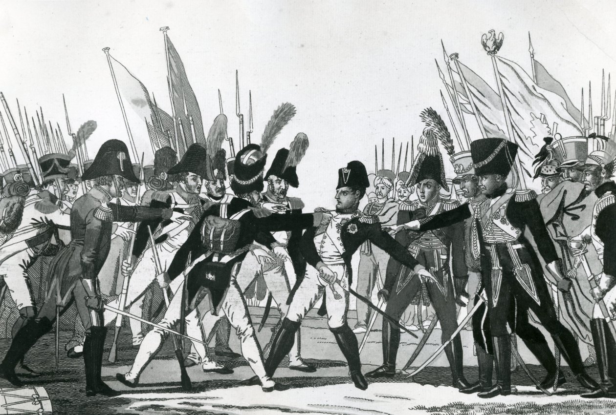 Afslutningen på Napoleon som kejser af German School