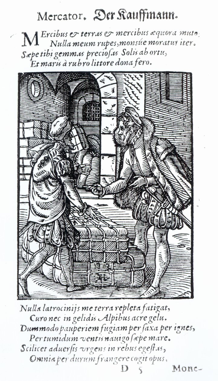 The Merchant, udgivet af Hartman Schopper af German School