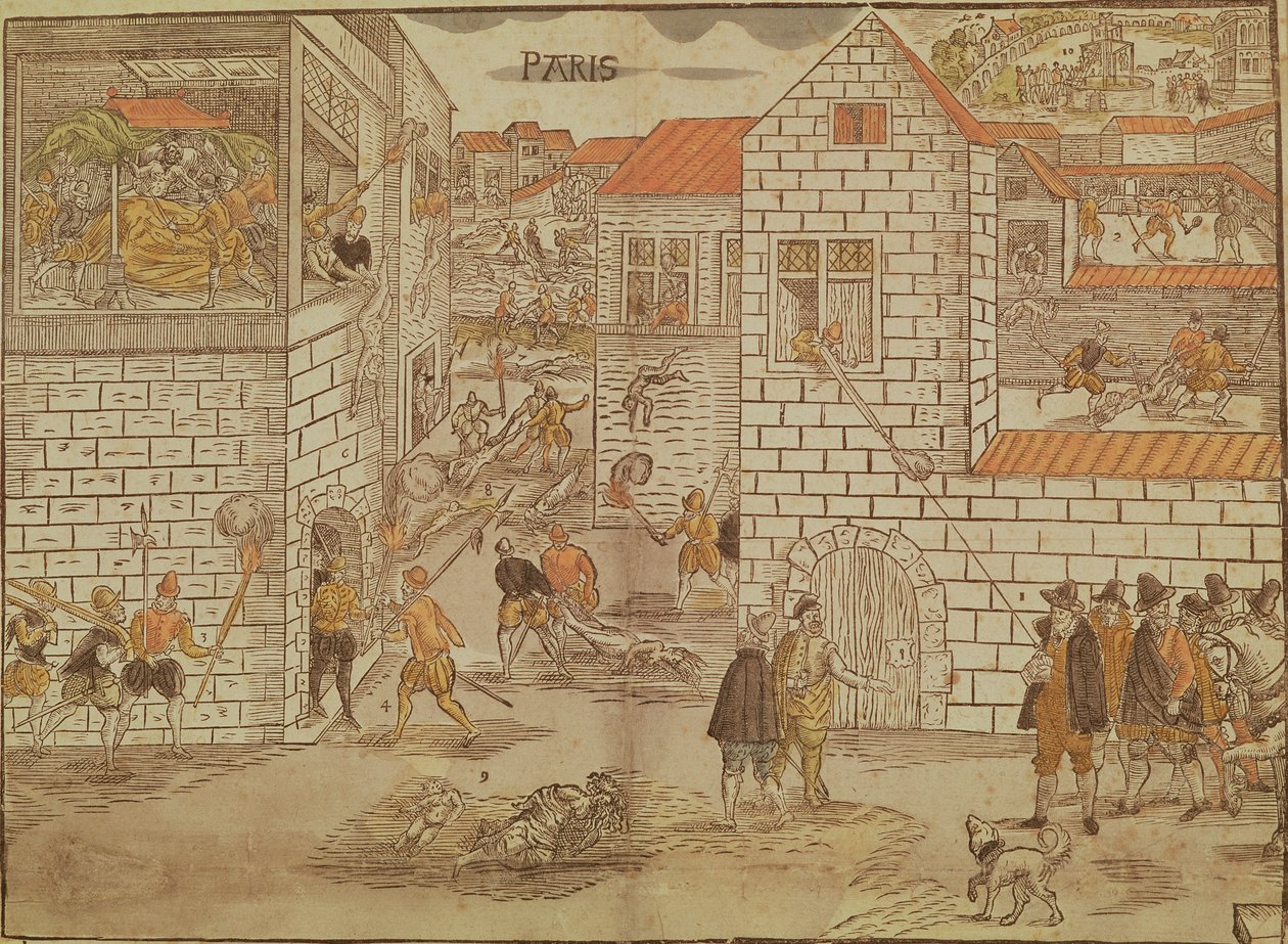 Massakren på Skt. Bartolomæusdagen af German School