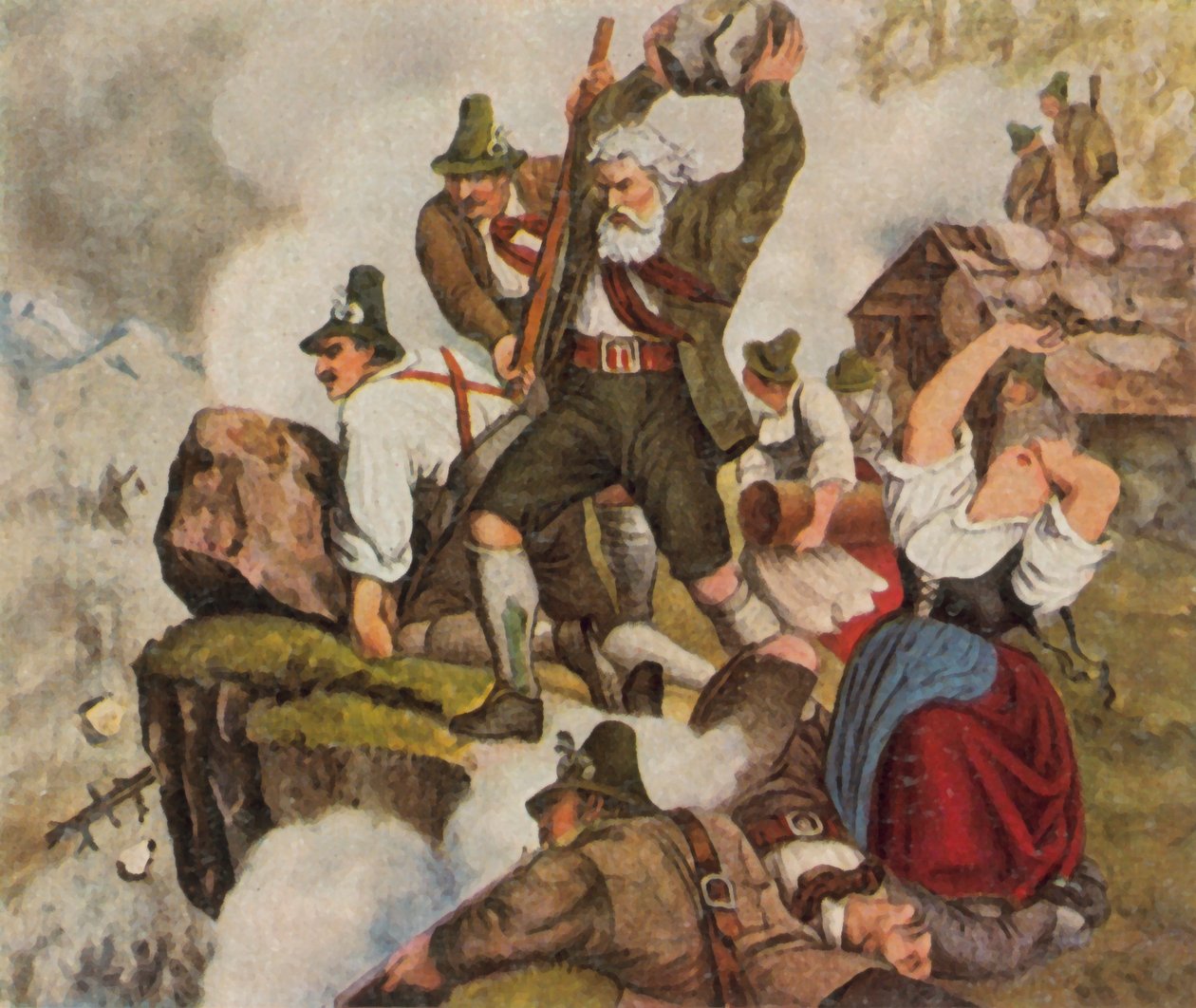 Tyrolernes kamp for frihed af German School