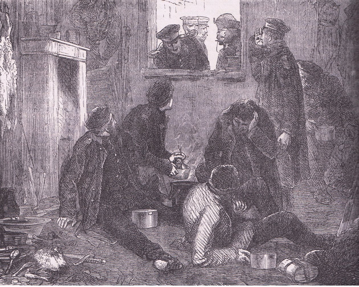 Kronprinsen af Preussen går rundt, Cassells historie om krigen mellem Frankrig og Tyskland udgivet af Cassell and Company Limited, ca. 1890 (litho) af German School