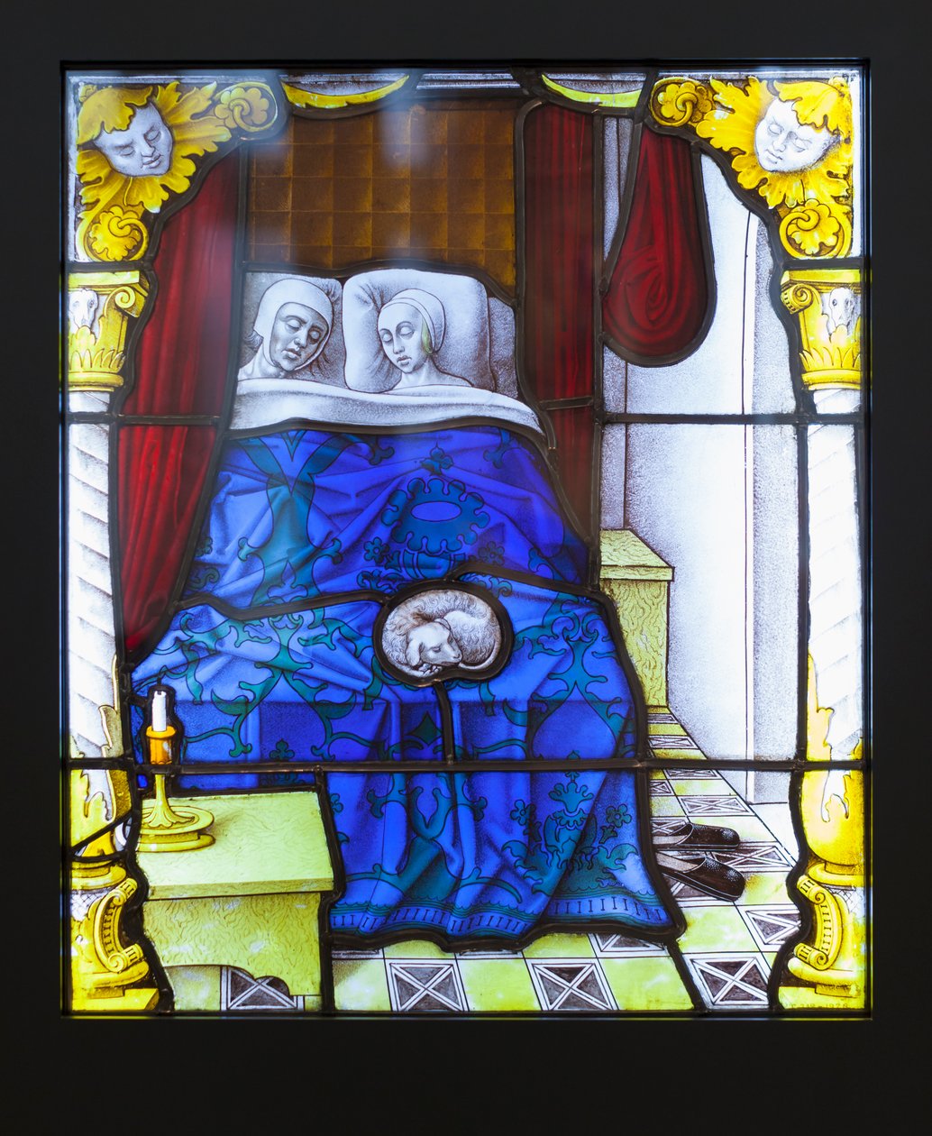 Tobias og Sara, omkring 1520 af German School