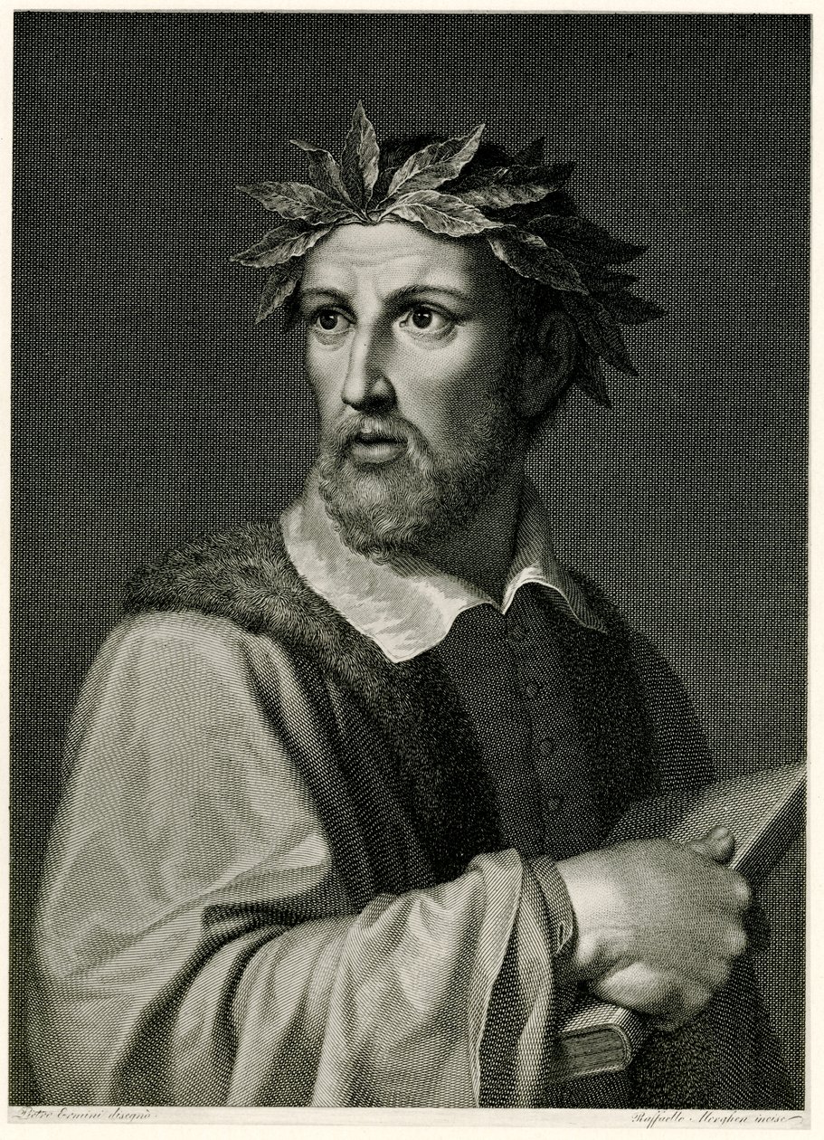 Torquato Tasso, 1884-90 (fototype) af German School