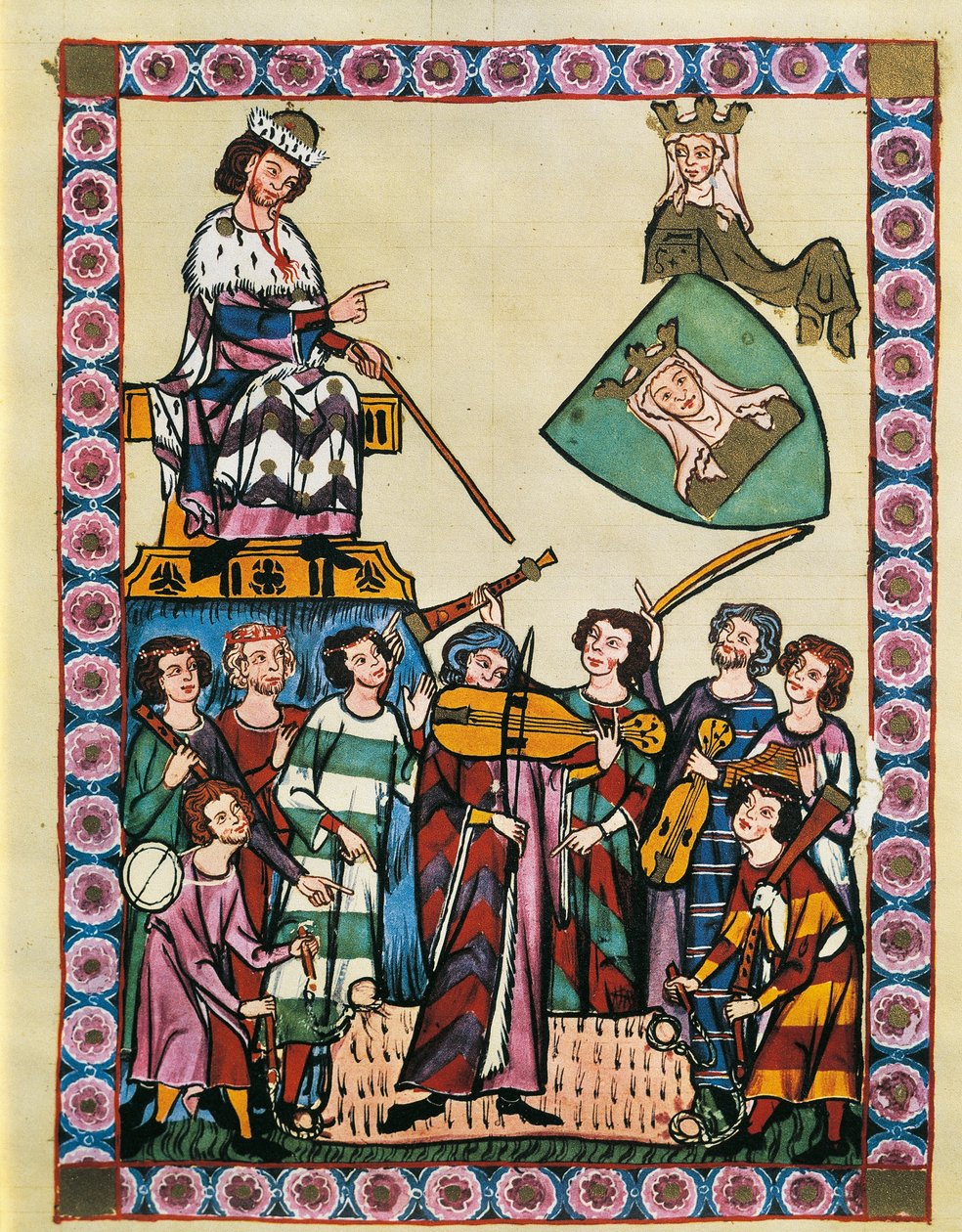 Troubadourer for kejseren af Tyskland og hans hof, fra 
