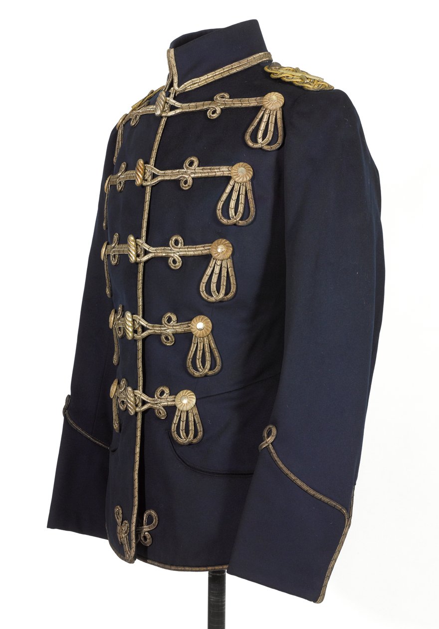 Tunika, HKH Hertugen af Connaught, 3. von Zieten Hussars, tyske hær, før 1914 (tunika) af German School