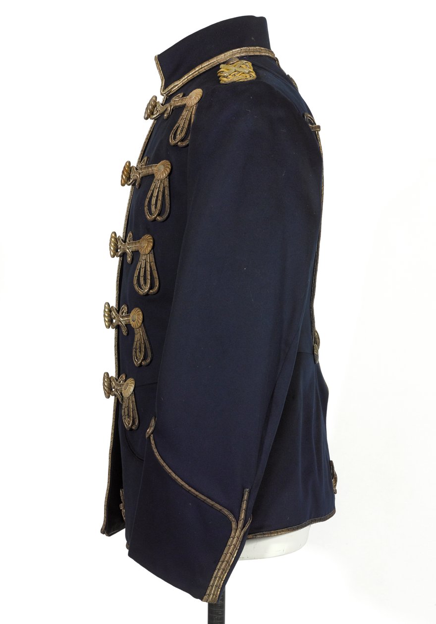 Tunika, HKH Hertugen af Connaught, 3. von Zieten Hussars, tyske hær, før 1914 (tunika) af German School