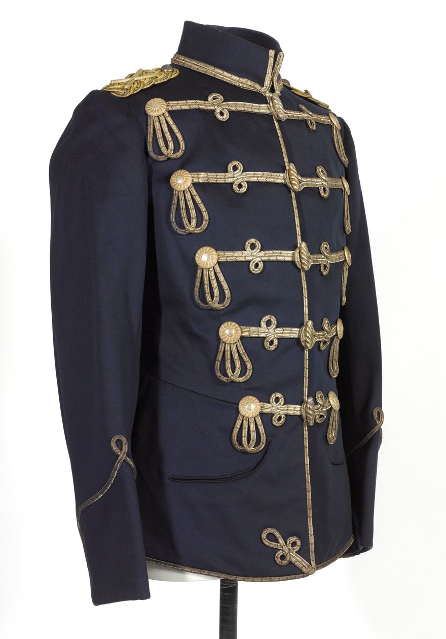 Tunika, HKH Hertugen af Connaught, 3. von Zieten Hussars, tyske hær, før 1914 (tunika) af German School