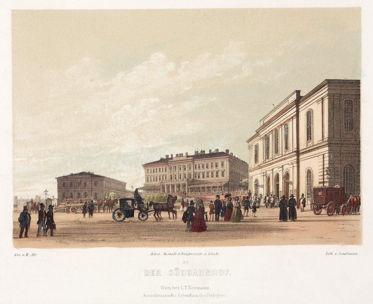 Wien South Railway Station af German School