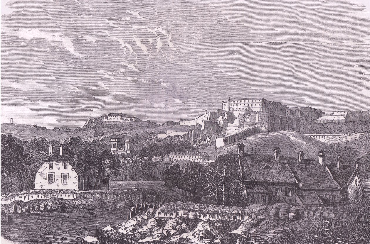 View of Belfort, Cassells historie om krigen mellem Frankrig og Tyskland udgivet af Cassell and Company Limited, ca. 1890 (litho) af German School