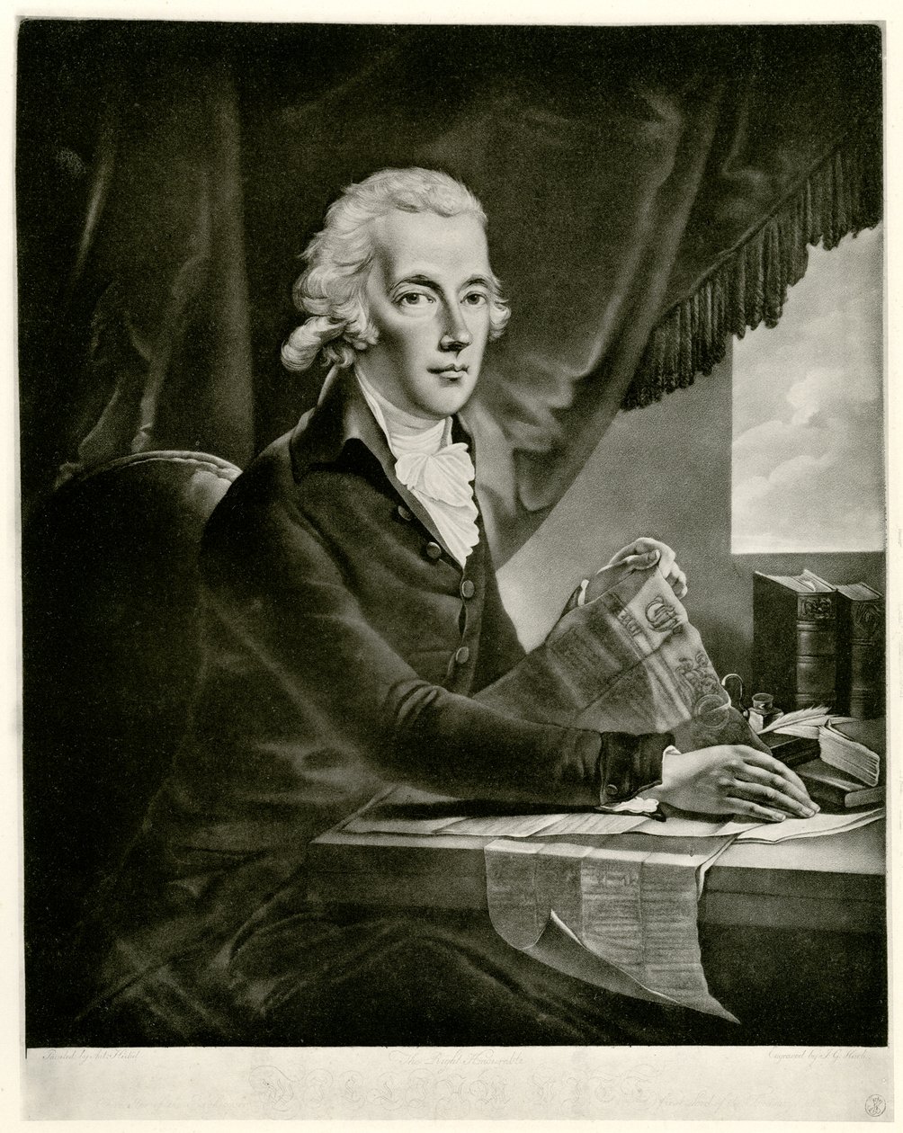 William Pitt d. J. af German School
