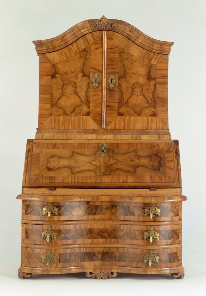 Skrivebord, ca. 1730 (træ) af German School