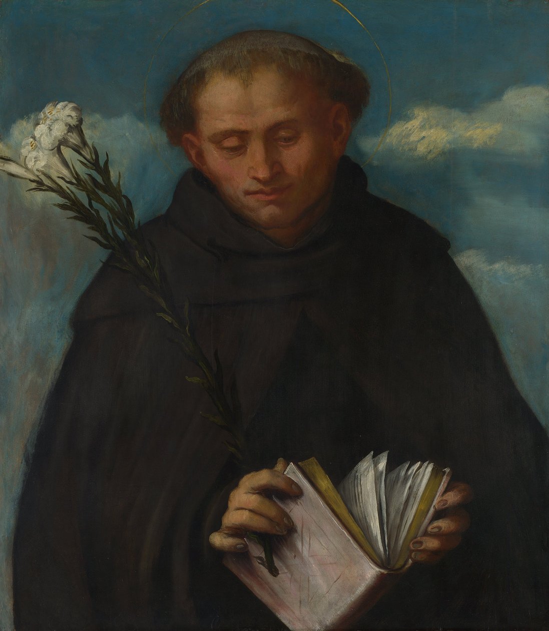 Sankt Filippo Benizzi, ca 1524 af Gerolamo Romanino