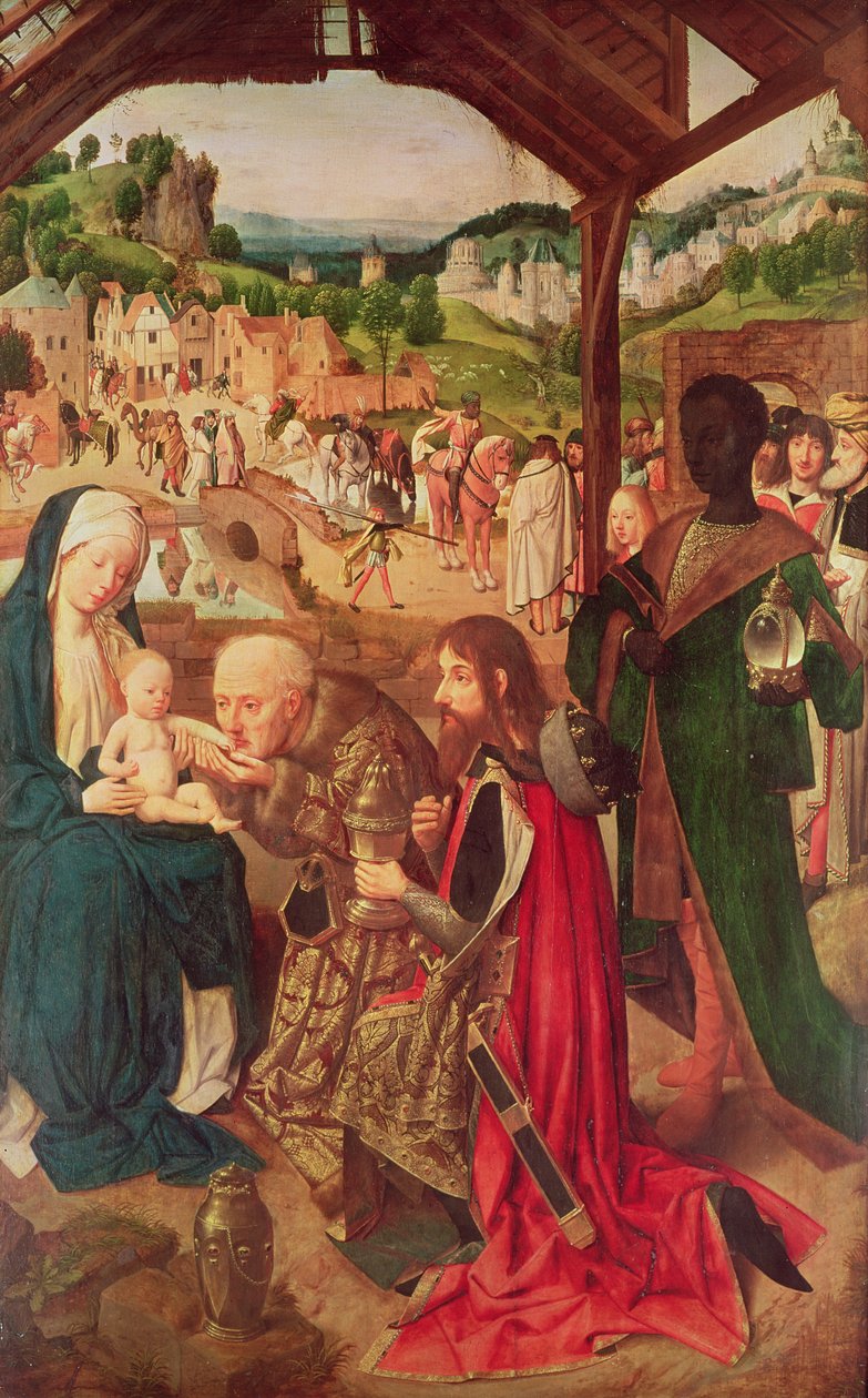 Tilbedelse af Magi (se også 40457475) af Gerrit tot Sint Jans
