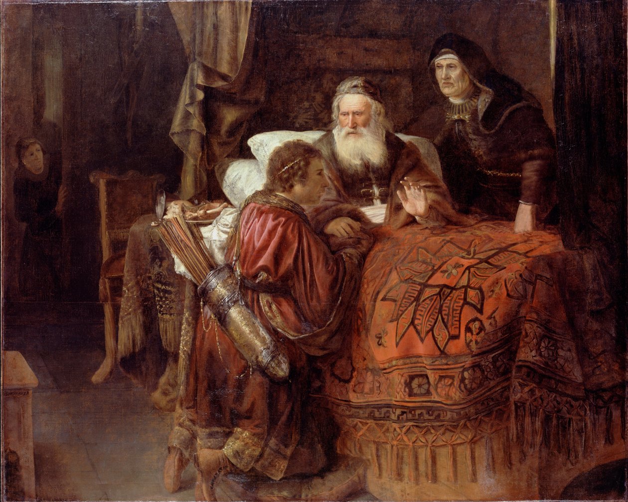 Isak velsignede Jakob af Gerrit van Honthorst