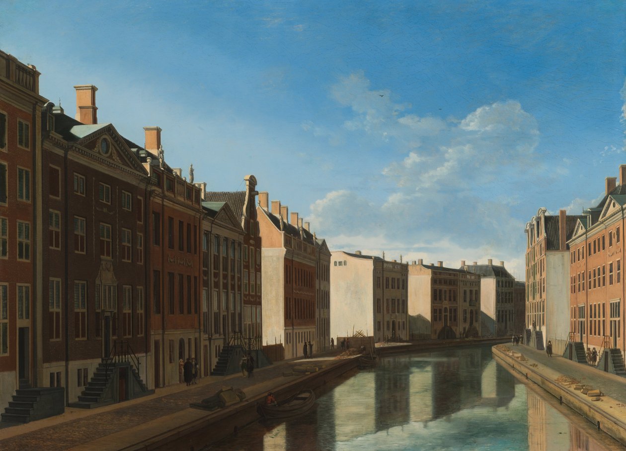 Udsigt over den gyldne bøjning i Herengracht af Gerrit Adriaenszoon Berckheyde