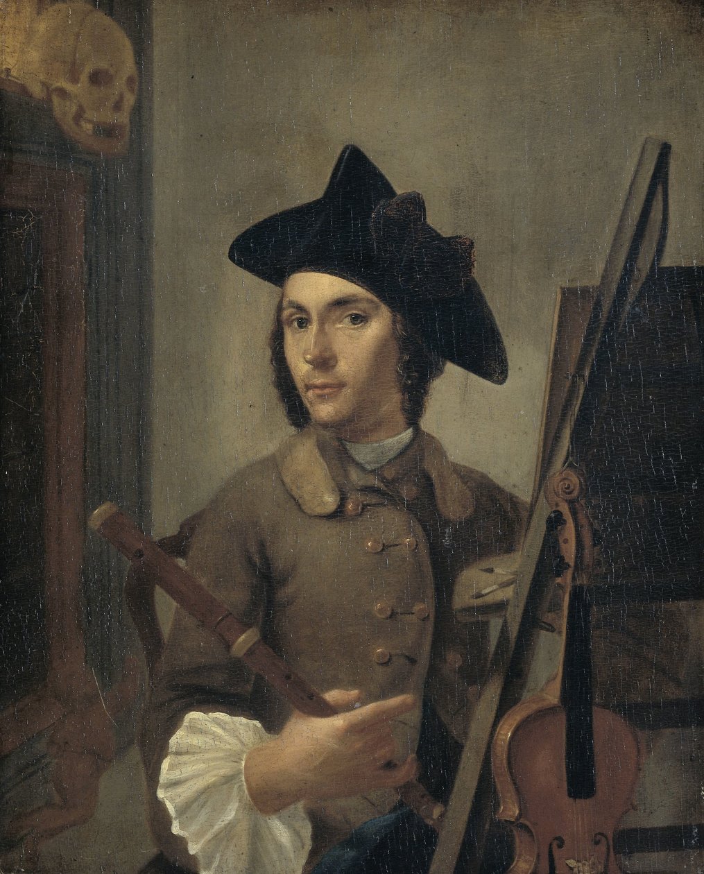 Selvportræt af Gerrit Backhuijzen