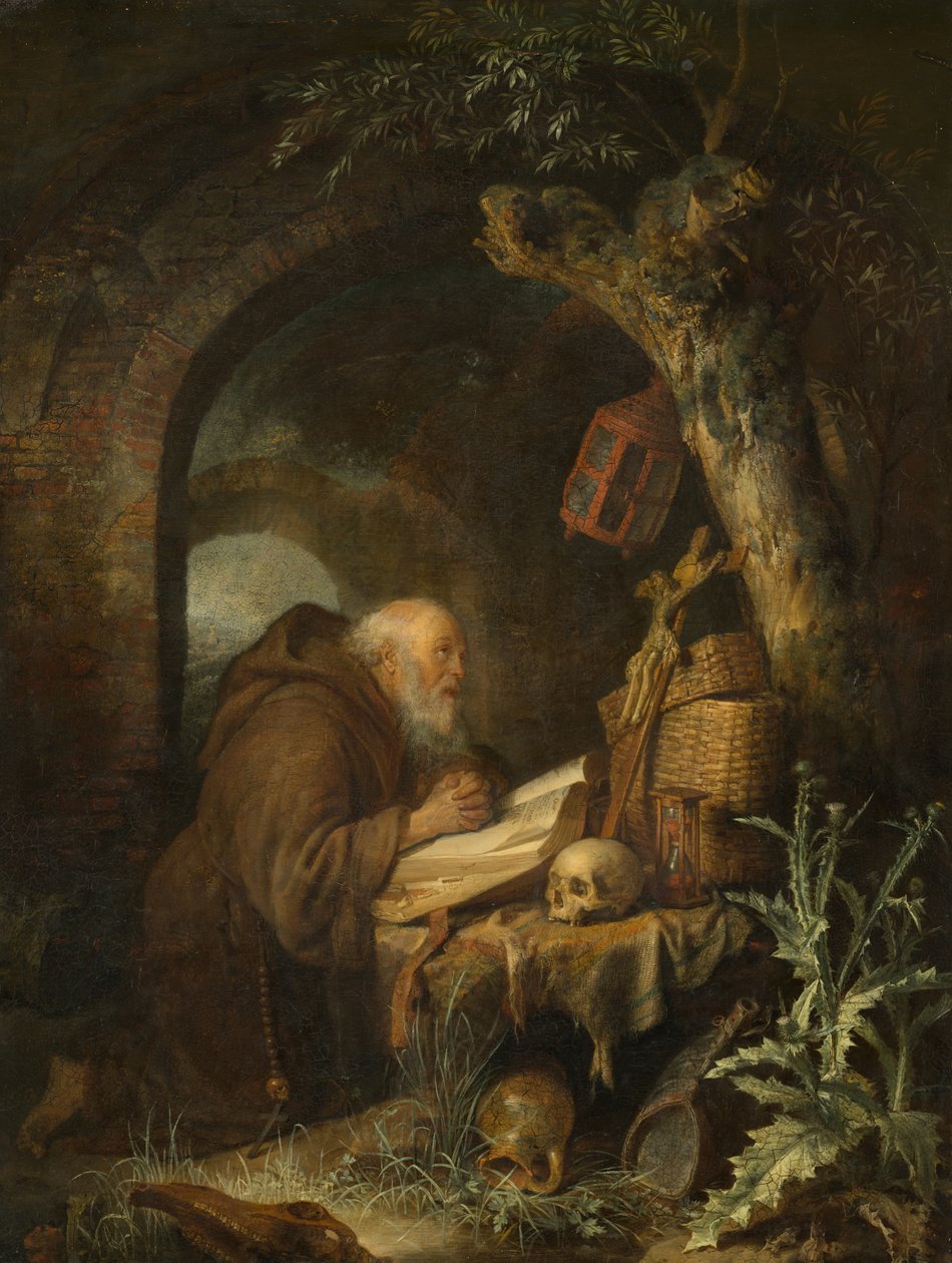 Eremitten af Gerrit Dou