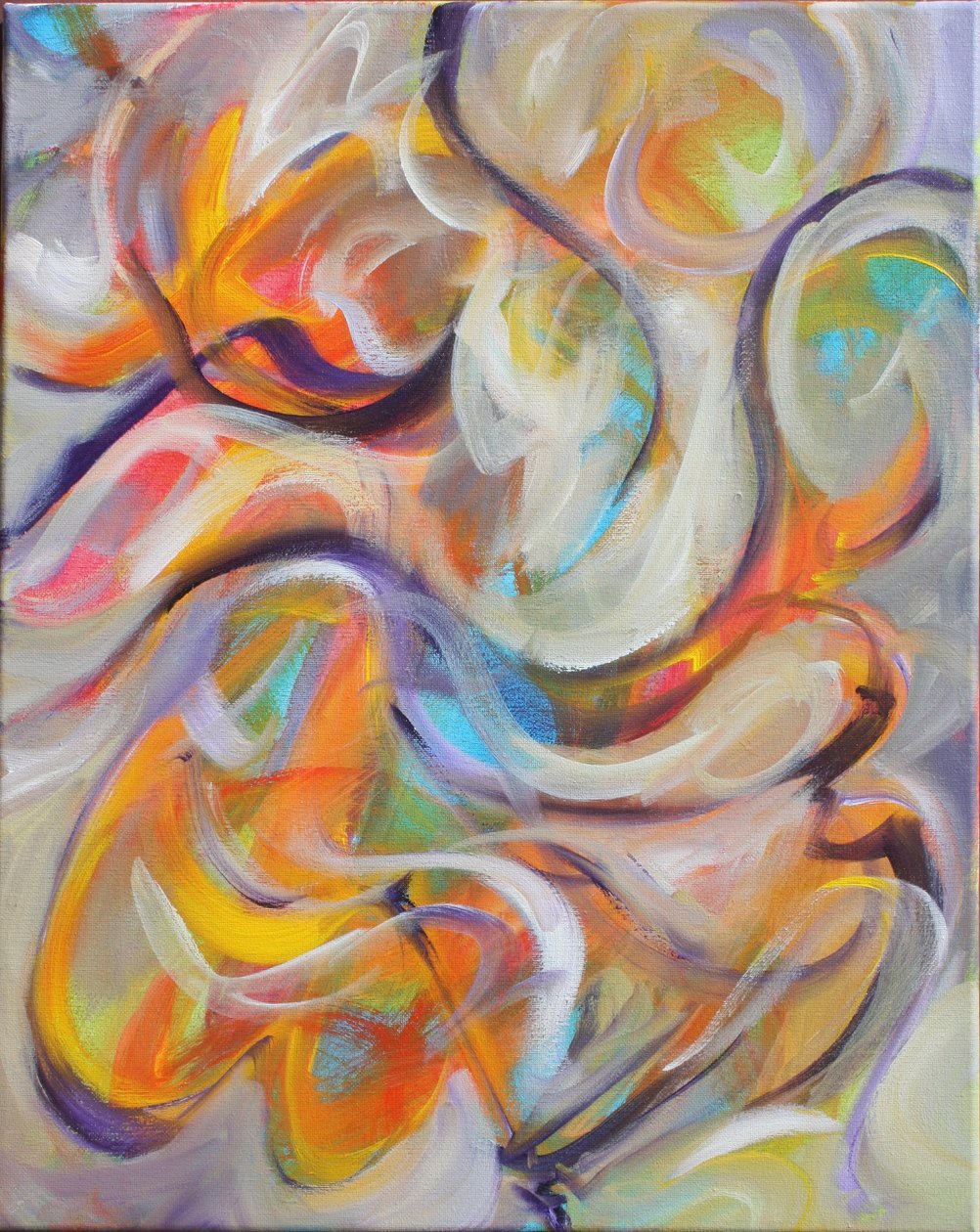 5449, 2023 (akryl på lærred) af Gerrit Greve