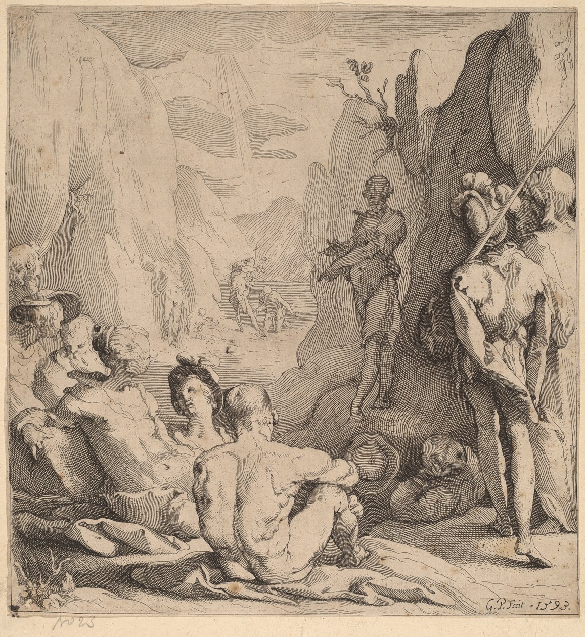 Johannes Døberen, Prædiken af Gerrit Pietersz Sweelinck