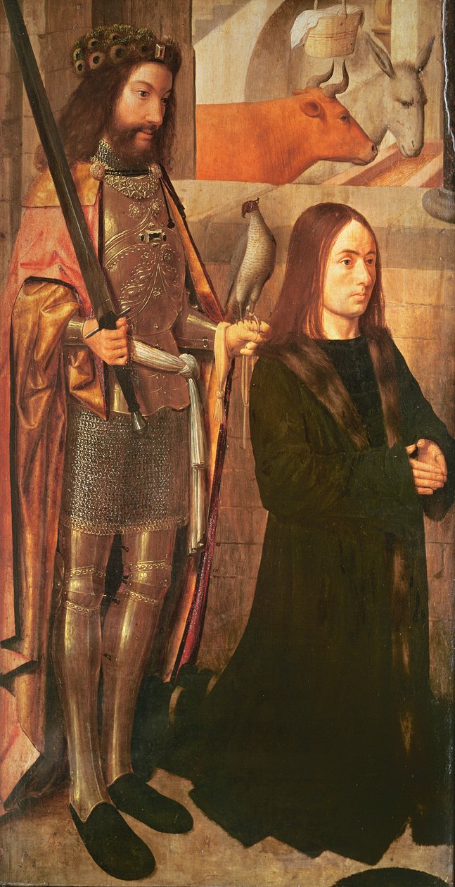 Sankt Hubert og donor (se også 404573 og 404575) af Gerrit tot Sint Jans