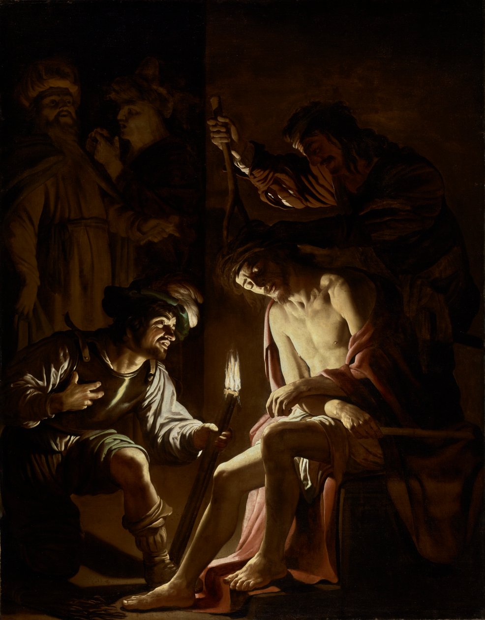 Kristus kronet med torne, c.1620 af Gerrit van Honthorst