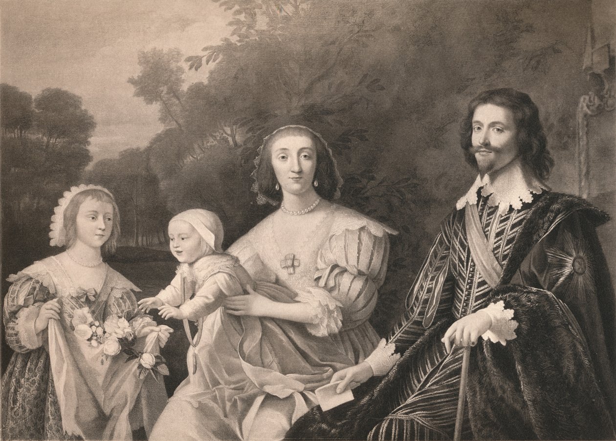 George Villiers, hertug af Buckingham og familie, 1628, 1904 af Gerrit van Honthorst