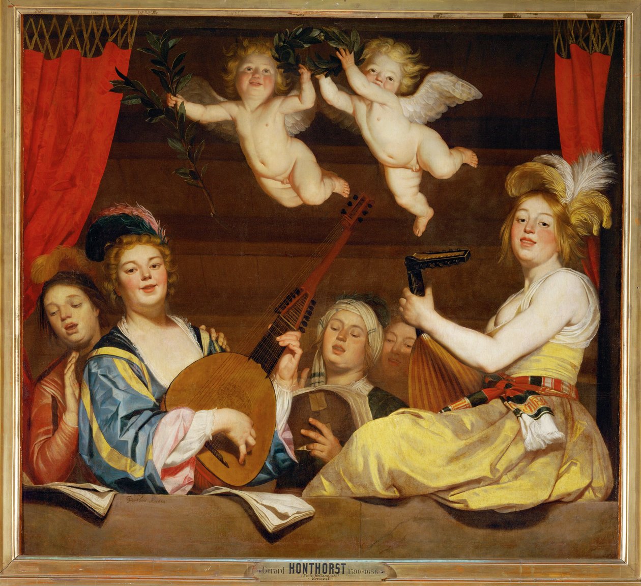 Koncerten ... af Gerrit van Honthorst
