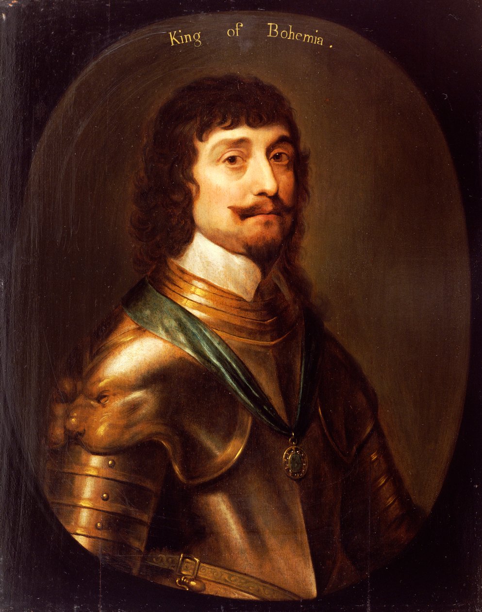 Portræt af Frederik V, kurfyrst af Palatiner og konge af Bøhmen af Gerrit van Honthorst