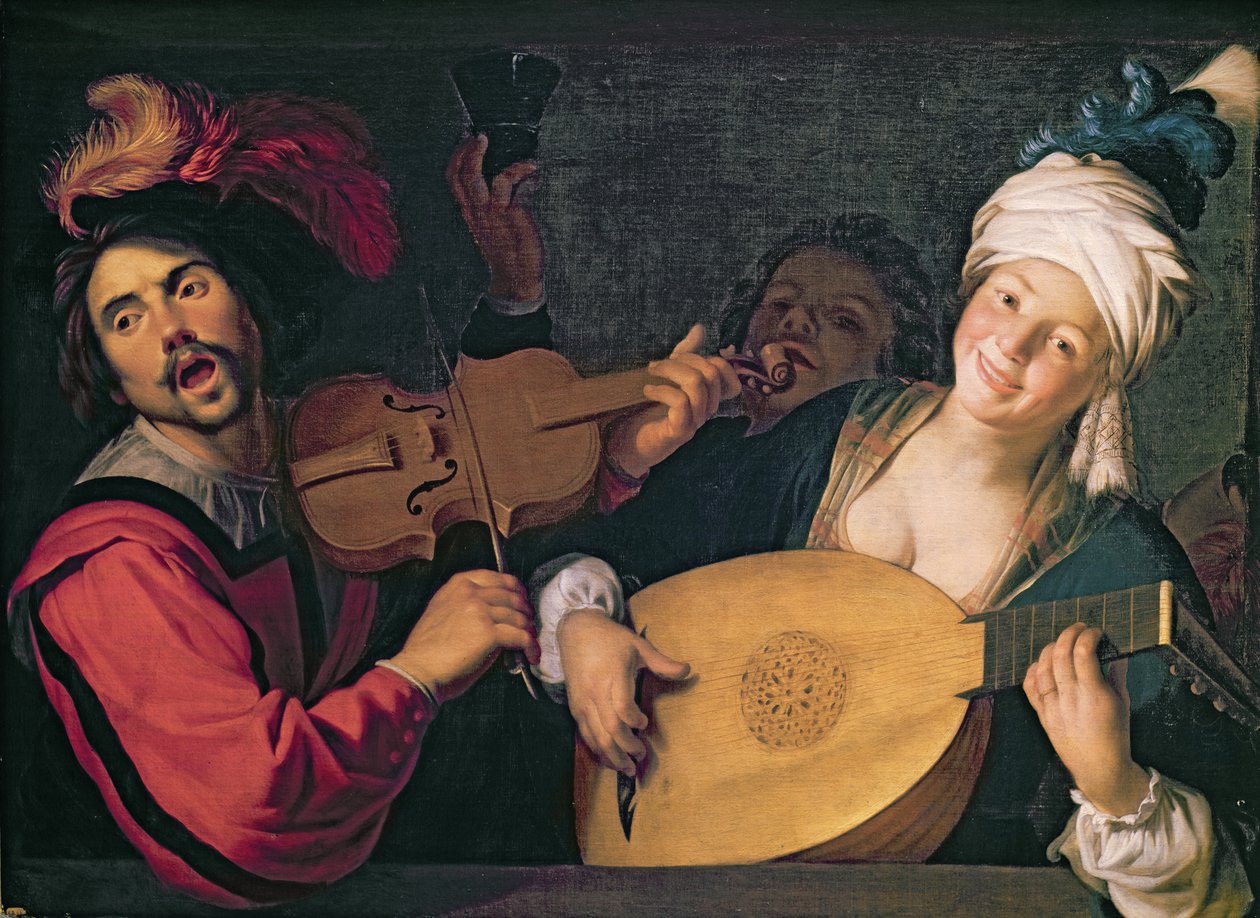 Koncerten af Gerrit van Honthorst
