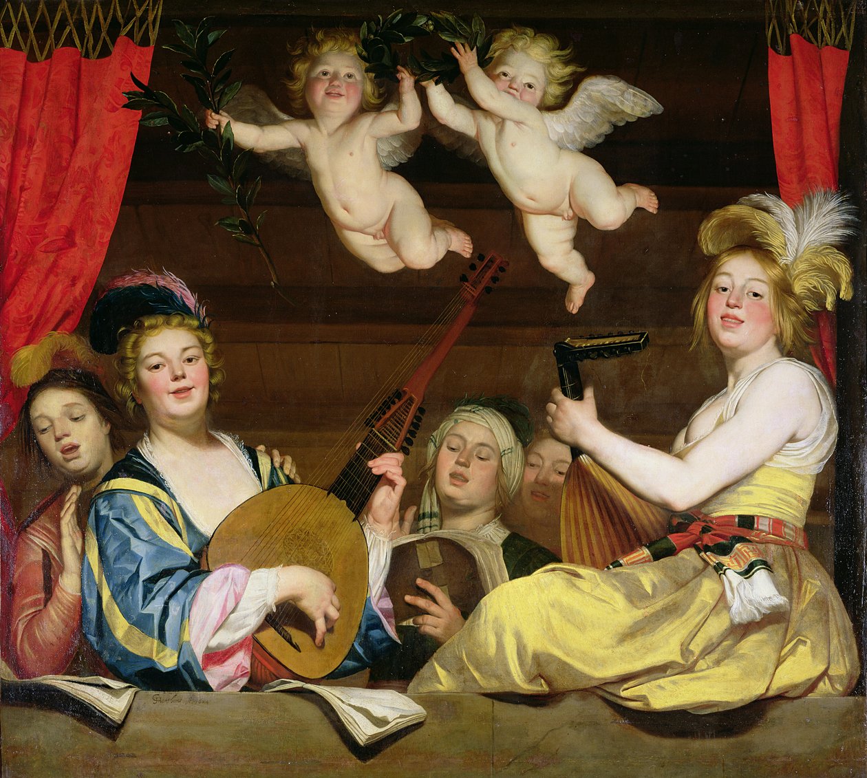 Koncerten, 1624 af Gerrit van Honthorst