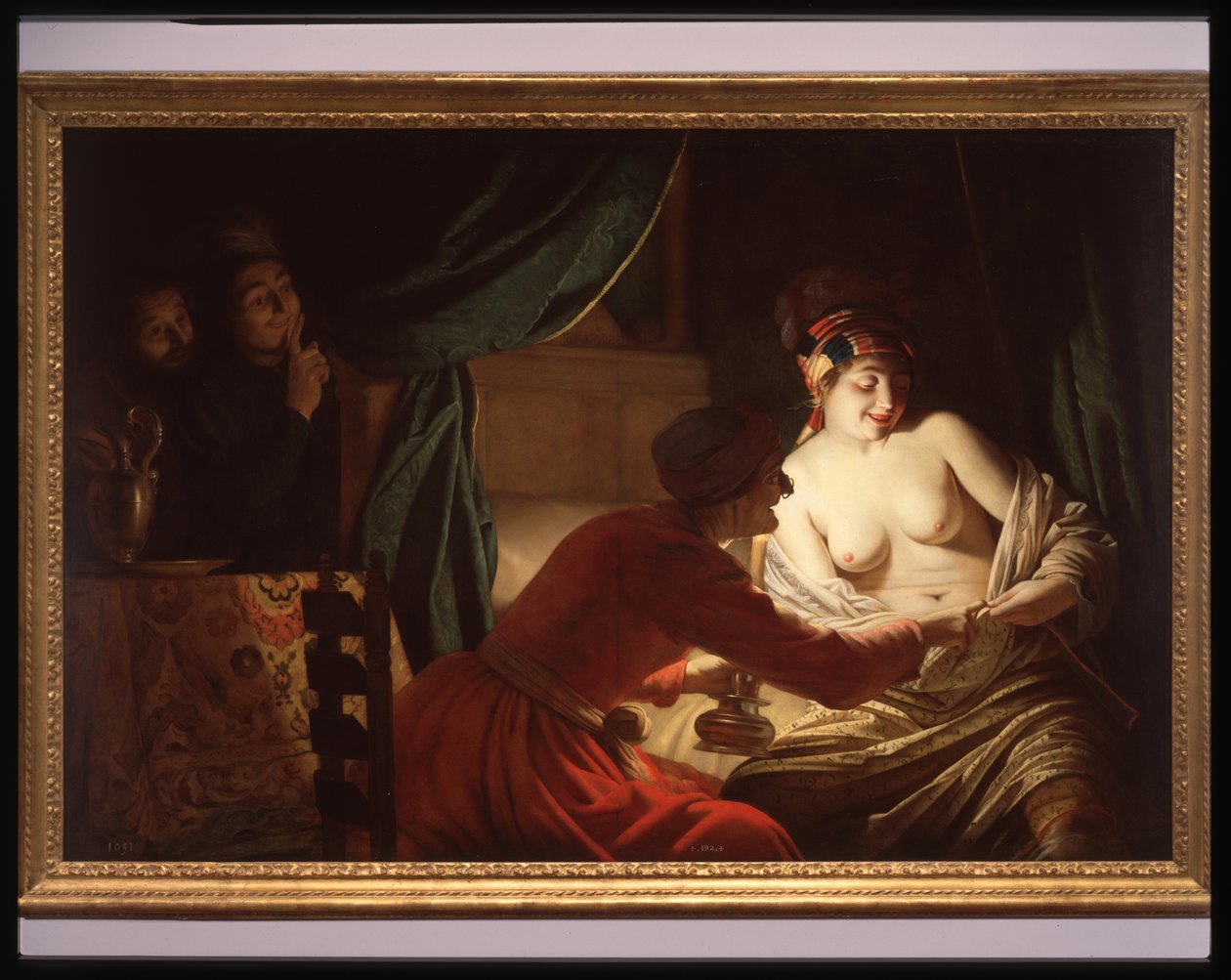 Loppejagten af Gerrit van Honthorst
