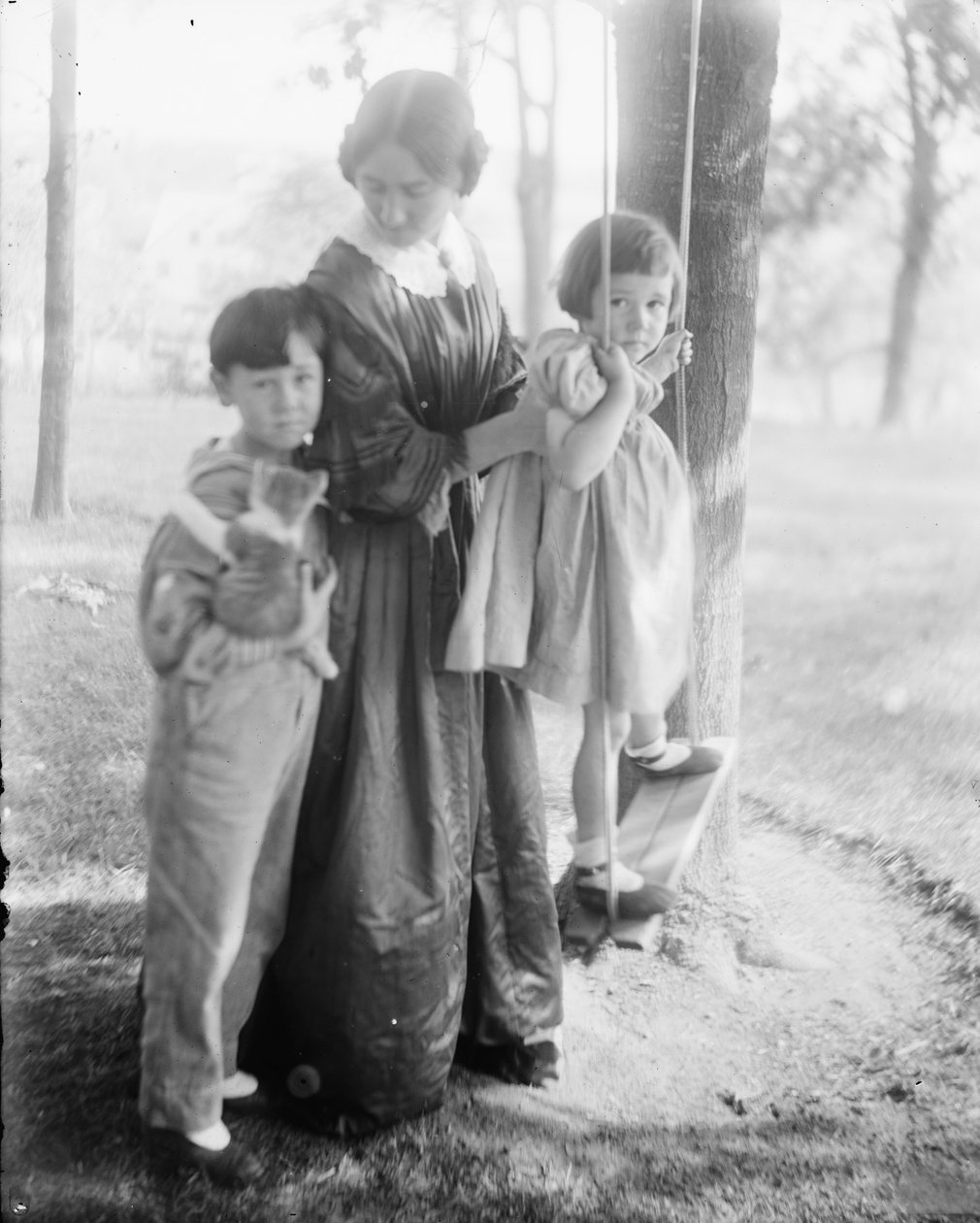 Fru Turner og hendes børn, 1910 af Gertrude Käsebier