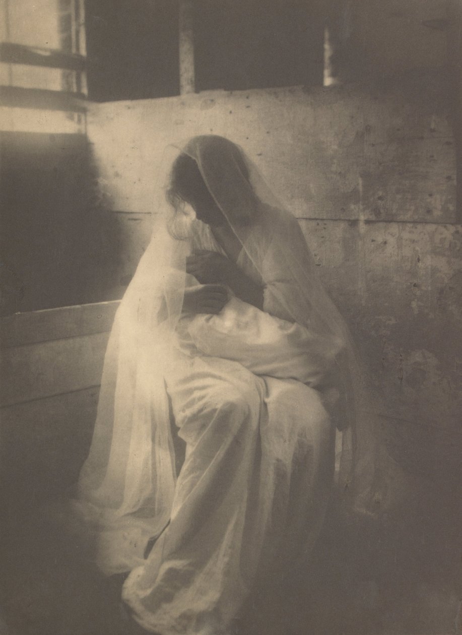 Krybben (ideelt moderskab) af Gertrude Käsebier