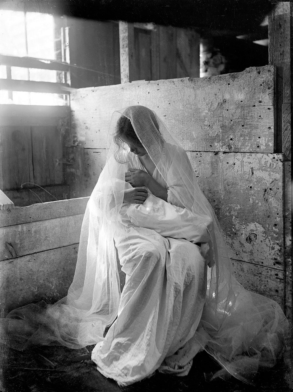 Krybben, 1901 af Gertrude Käsebier