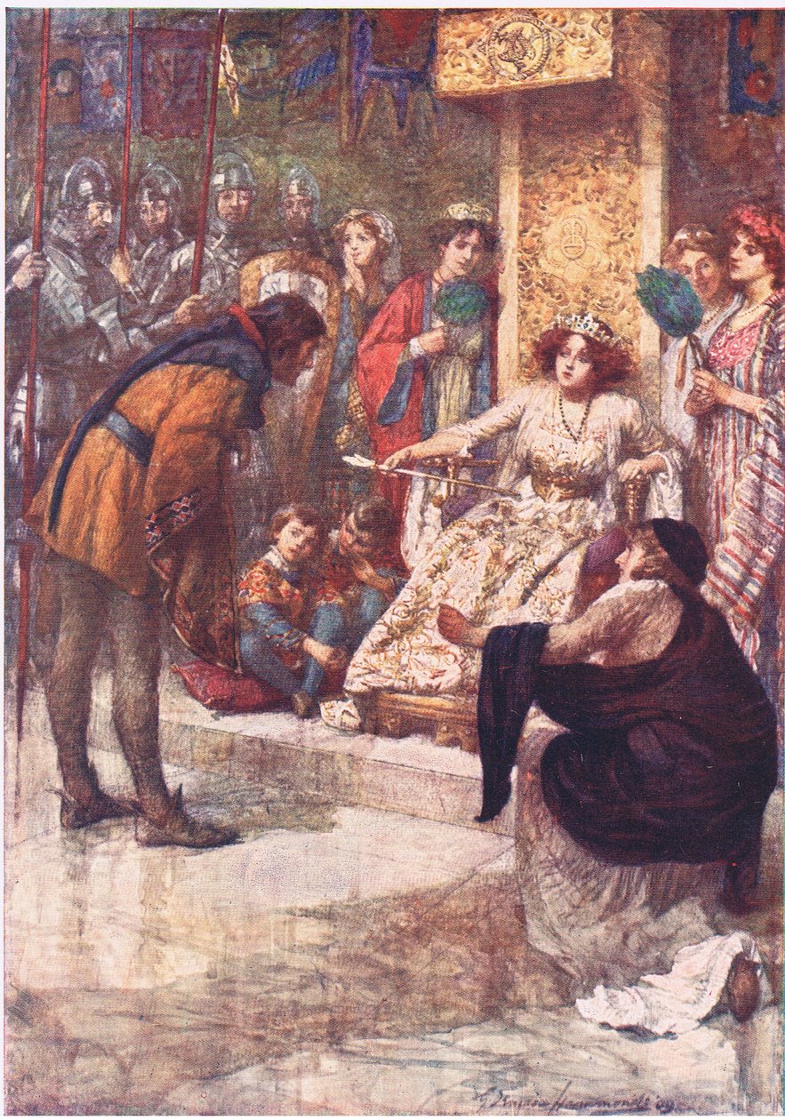 Georgos hævdede det eventyr, Stories from the Faerie Queen udgivet af George Harrap and Company af Gertrude E. Demain (after) Hammond