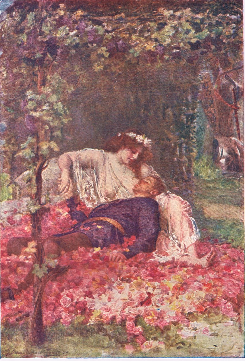 Den hensynsløse dame, Historier fra Faerie Queen udgivet af George Harrap and Company af Gertrude E. Demain (after) Hammond