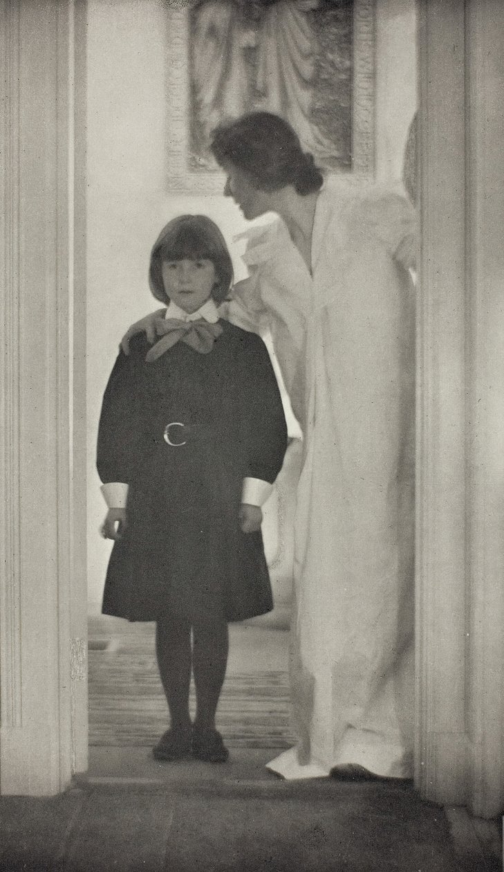 Velsignet er du blandt kvinder, 1899. af Gertrude Käsebier