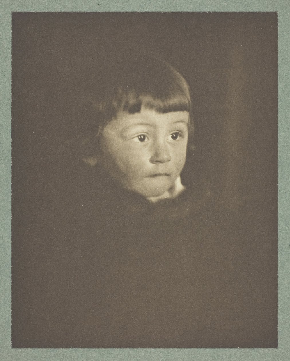 Portræt af en dreng af Gertrude Käsebier