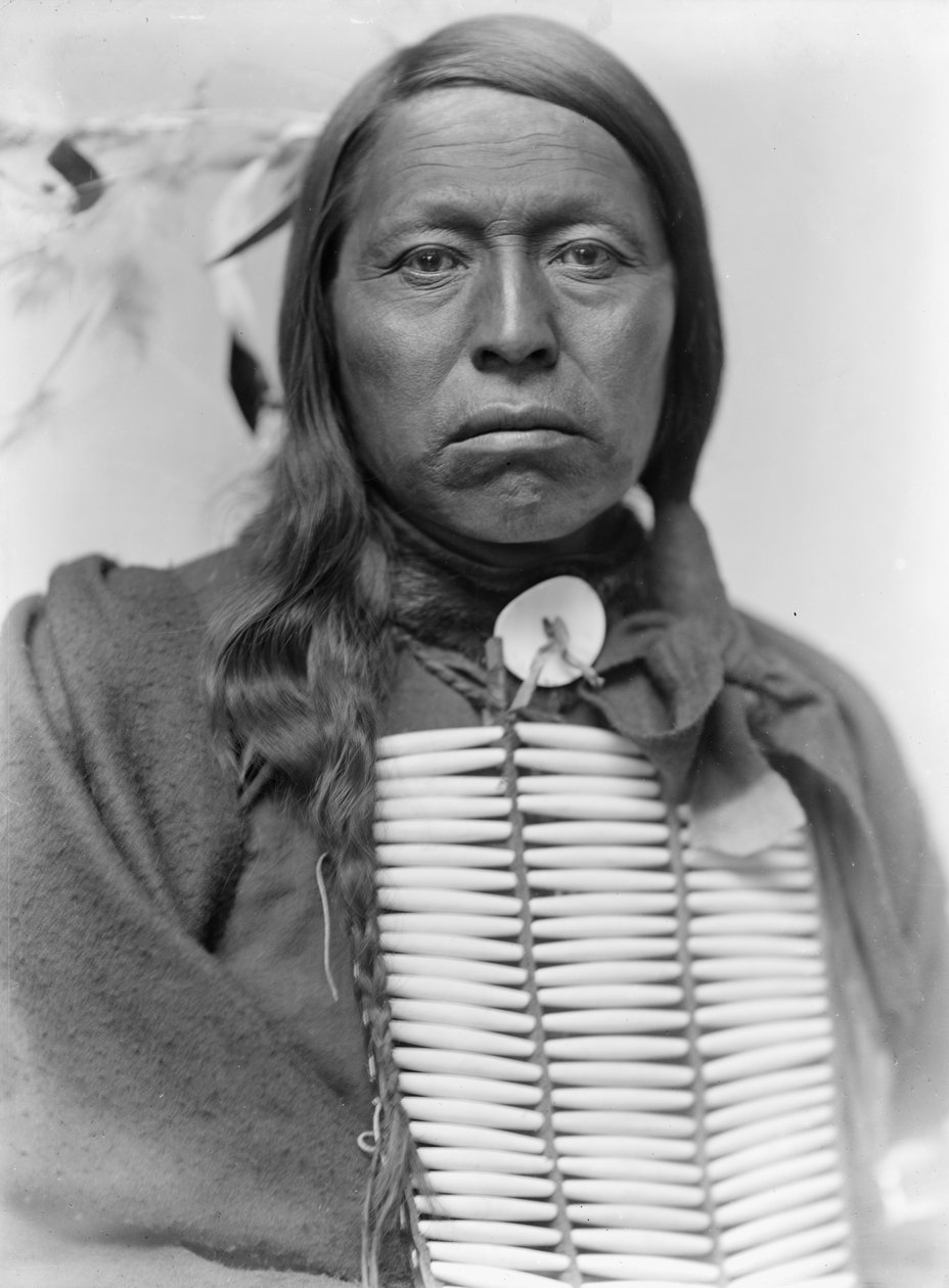 Sioux-høvdingen Flying Hawk, ca. 1900 af Gertrude Käsebier