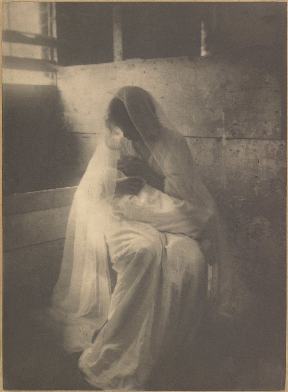Krybben (ideelt moderskab) af Gertrude Käsebier