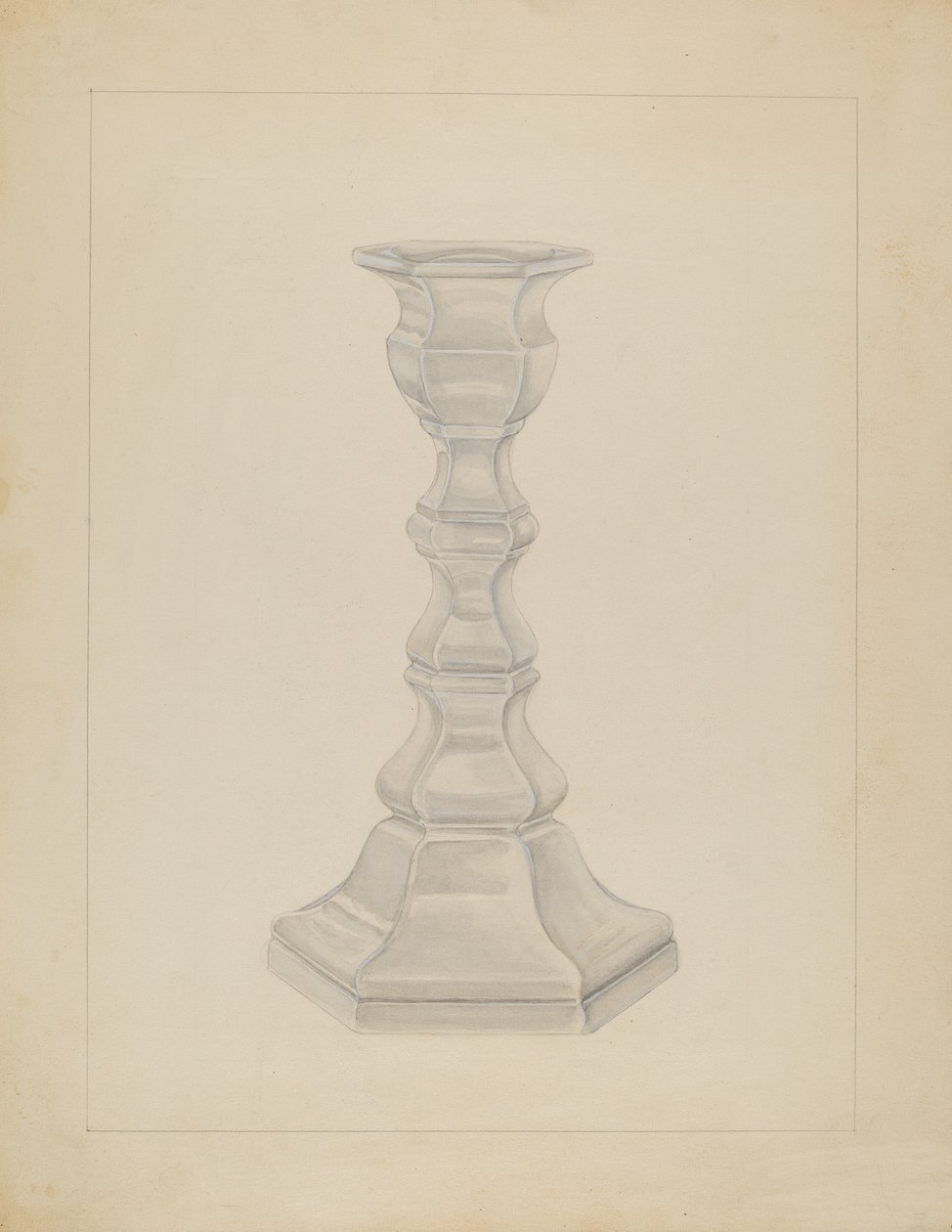 Lysestage, ca. 1936. af Gertrude Lemberg