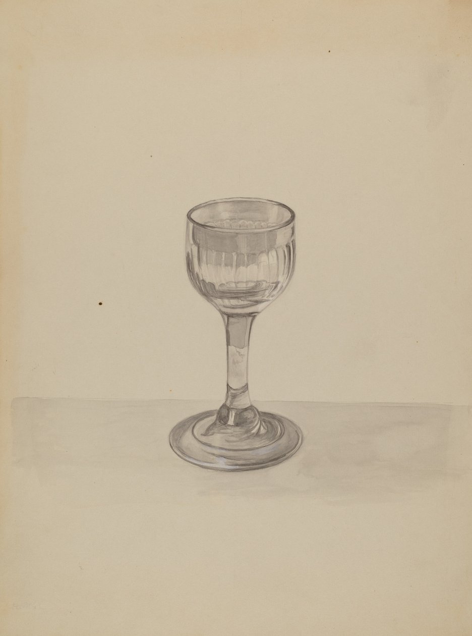 glas, c. 1940. af Gertrude Lemberg