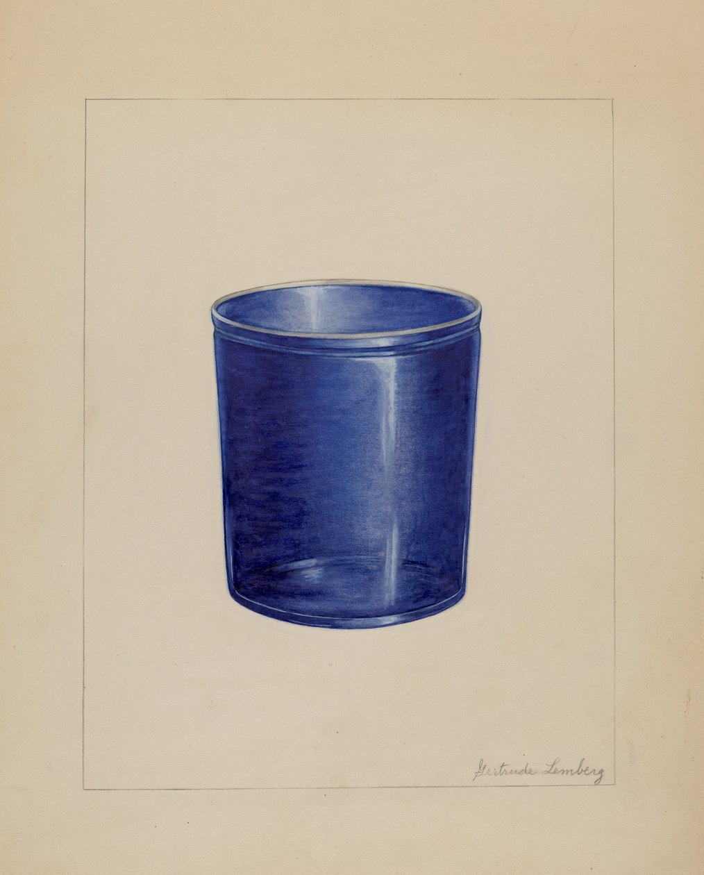 Tumler, ca. 1937. af Gertrude Lemberg