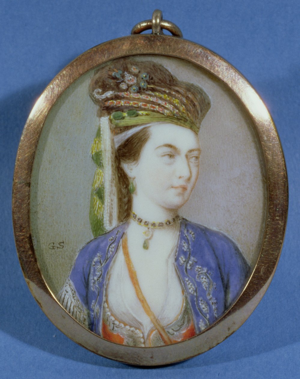 Portræt af Lady Mary Wortley Montagu af Gervase Spencer