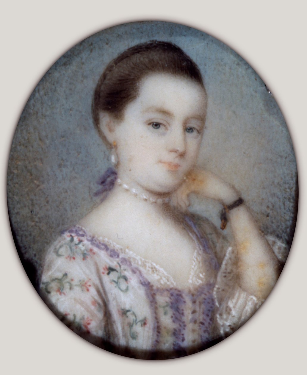 Portræt af en dame af Gervase Spencer