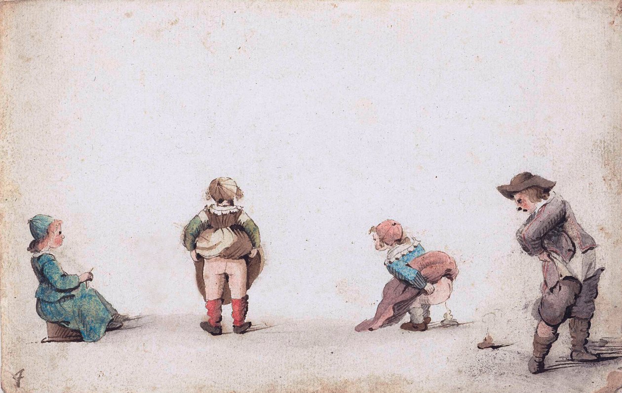 Børnene letter sig selv af Gesina ter Borch