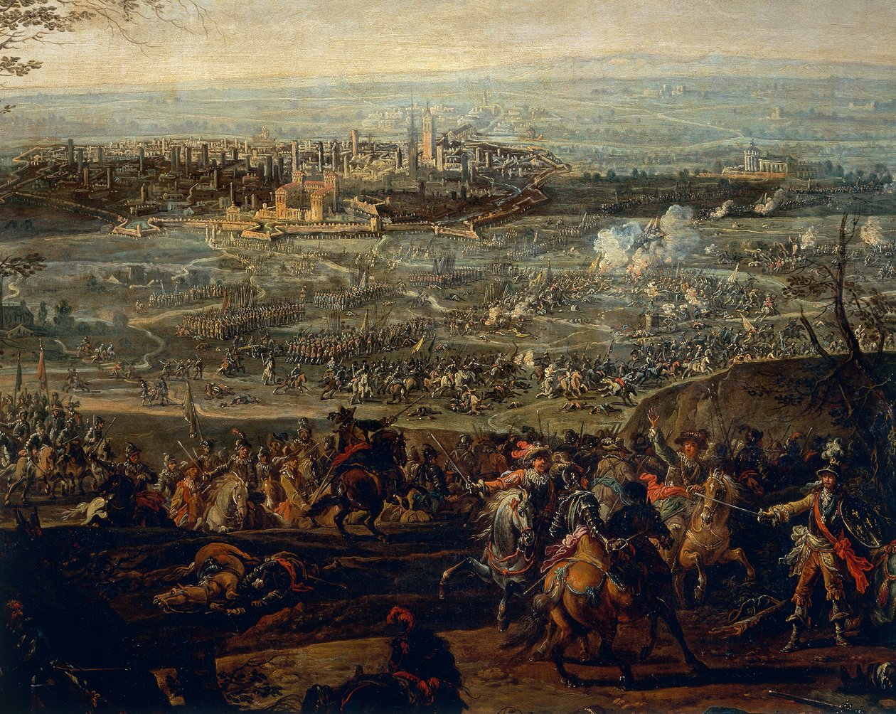 Slaget ved Pavia af Gherardo Poli