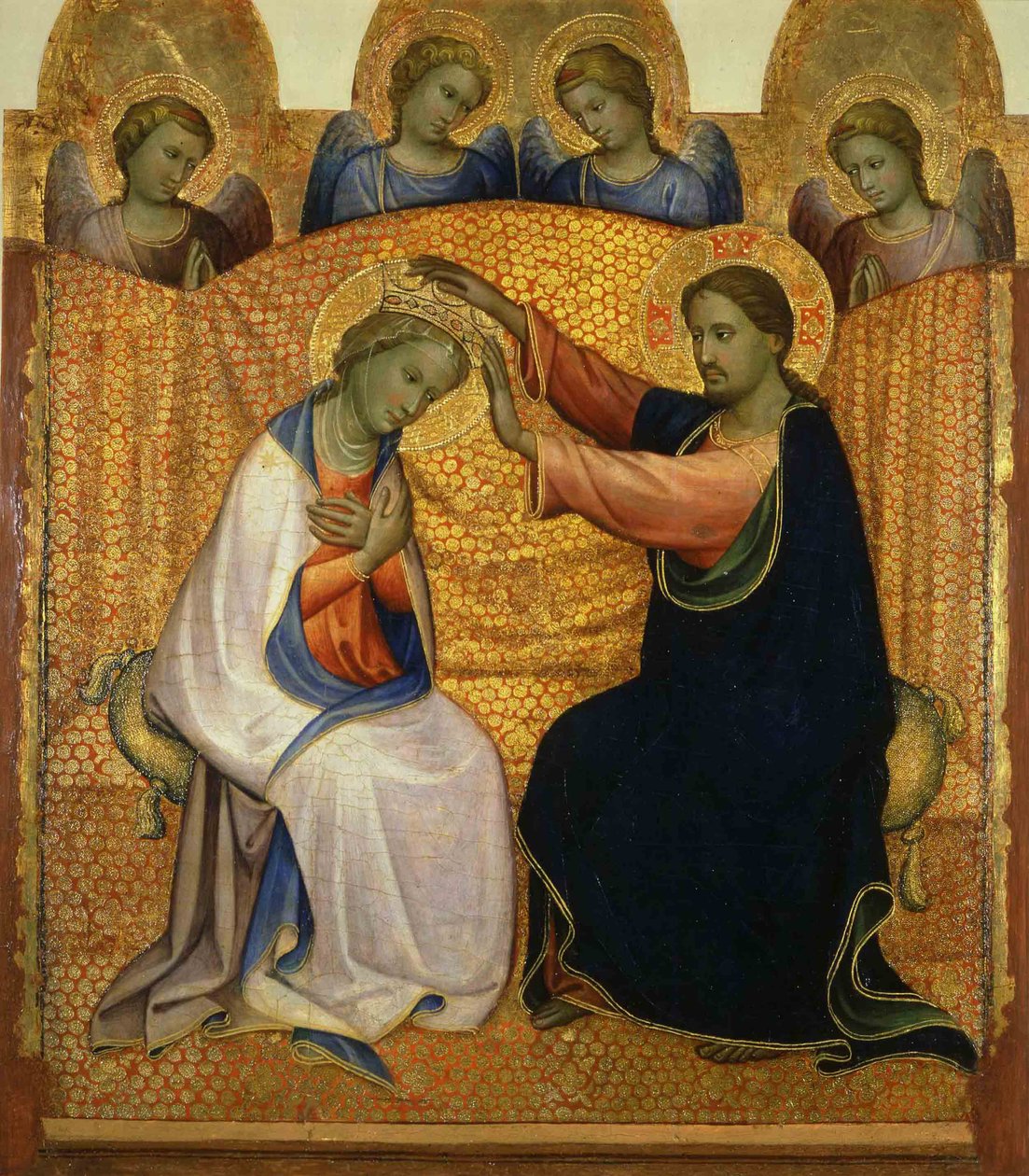 Jomfruens kroning, ca 1404 af Gherardo Starnina