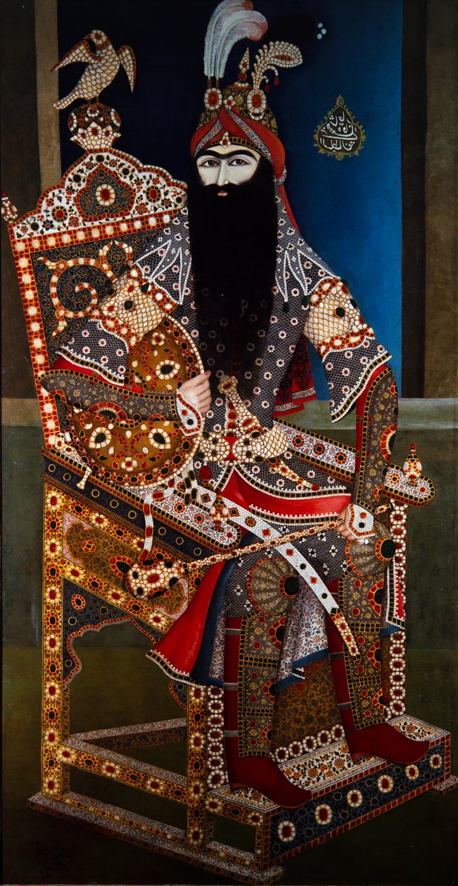 Fath-Ali Shah Qajar af Ghulan Asad Quajar